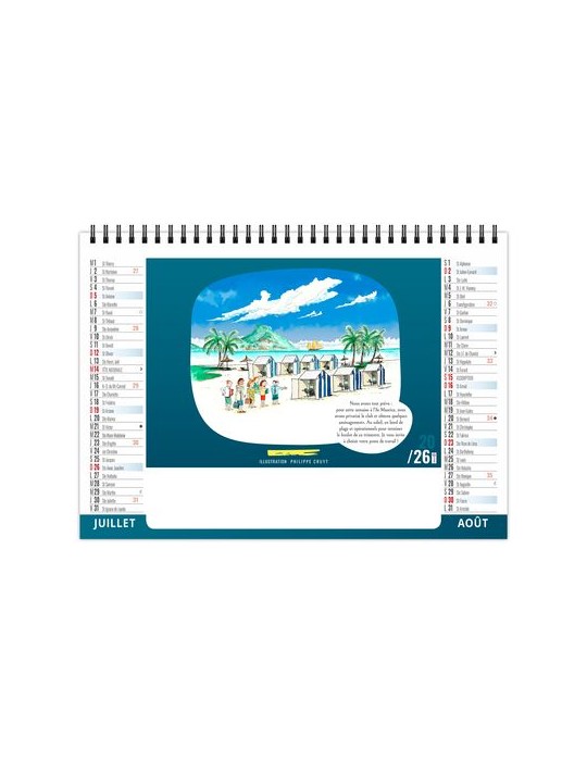 CHEVALET STANDARD 7F - COMIQUE 2026 - QUADRI