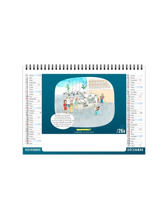 CHEVALET STANDARD 7F - COMIQUE 2026 - QUADRI