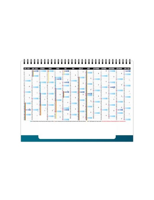 CHEVALET STANDARD 7F - COMIQUE 2026 - QUADRI