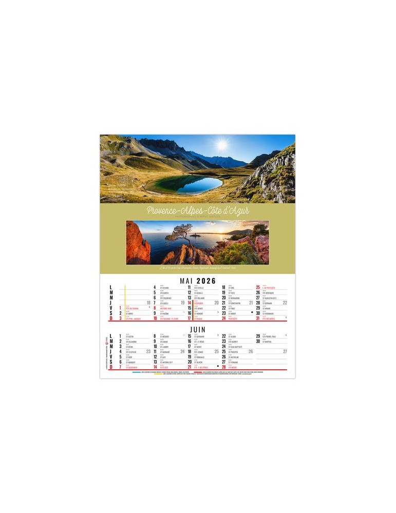 EN FRANCE 2026 - 6 FEUILLETS - BLOC SEUL SANS MARQUAGE