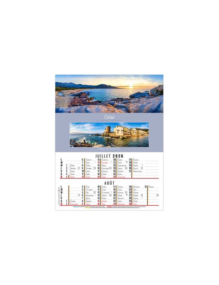 EN FRANCE 2026 - 6 FEUILLETS - BLOC SEUL SANS MARQUAGE