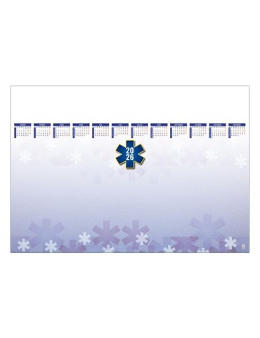 SM CROIX BLEUE 2026 - SM 600 x 420 mm - 25 FEUILLETS