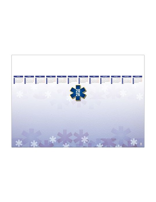 SM CROIX BLEUE 2026 - SM 600 x 420 mm - 25 FEUILLETS