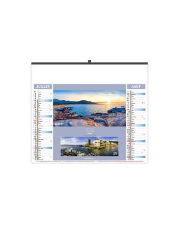 ILLUSTRE ECO - PANORAMA 2026 - SMALL 480 x 330 mm goodies publicitaire durable