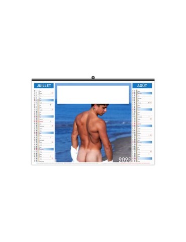 ILLUSTRE ECO - HOMMES 2026 - SMALL 480 x 330 mm personnalisation rapide en France