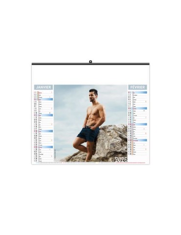 ILLUSTRE ECO - HOMMES 2026 - SMALL 480 x 330 mm marquage couleur éclatante