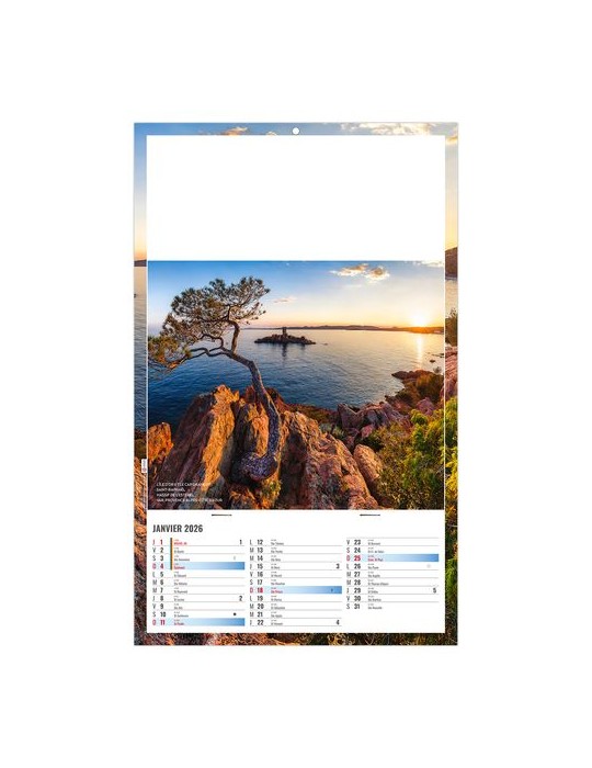 PLAQUE 1 VUE SAM 2026 - DOS CARTON ET BLOC B1 - SANS MARQUAGE