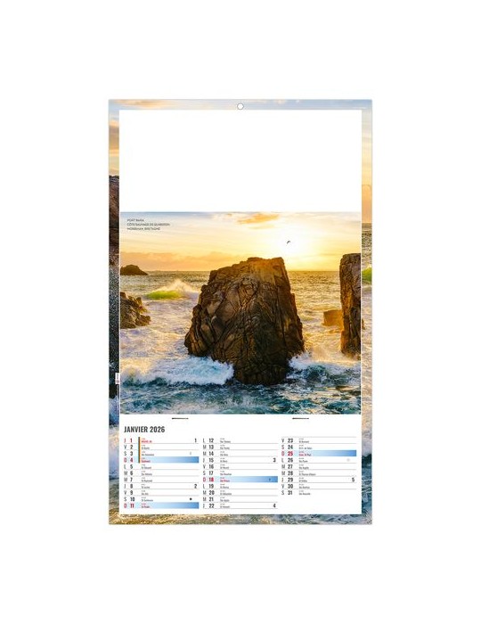 PLAQUE 1 VUE SAM 2026 - DOS CARTON ET BLOC B1 - SANS MARQUAGE