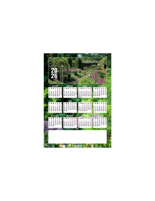 MAG JARDIN 2026 - MINI MAGNET 140 x 140 mm - QUADRI