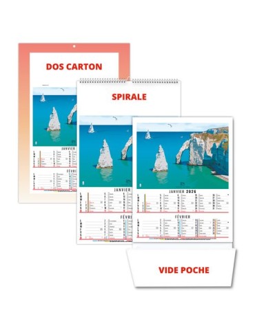 DIANE 2026 - 6 FEUILLETS - BLOC SEUL SANS MARQUAGE