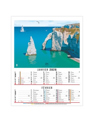 DIANE 2026 - 6 FEUILLETS - BLOC SEUL SANS MARQUAGE 2