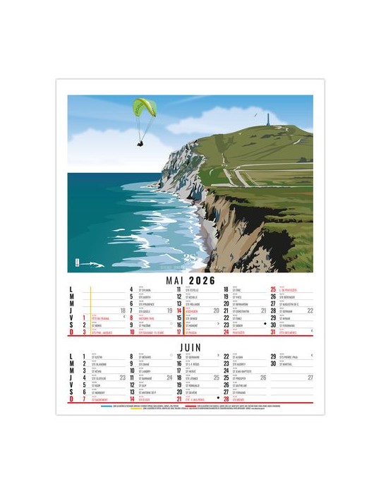 DIANE 2026 - 6 FEUILLETS - BLOC SEUL SANS MARQUAGE