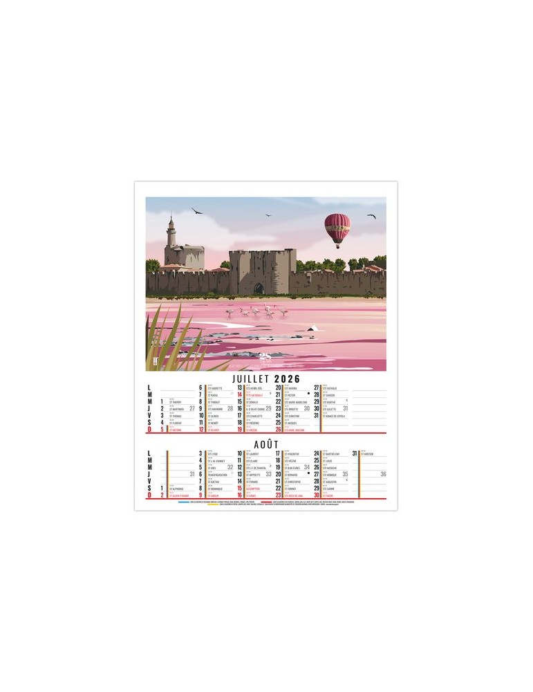 DIANE 2026 - 6 FEUILLETS - BLOC SEUL SANS MARQUAGE