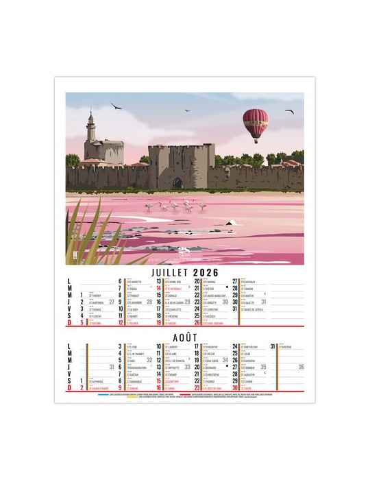 DIANE 2026 - 6 FEUILLETS - BLOC SEUL SANS MARQUAGE