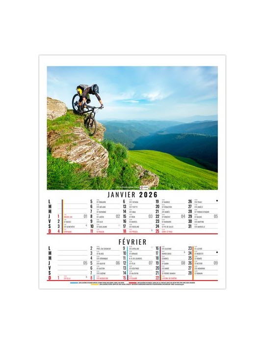 PIERRE 2026 - 6 FEUILLETS - BLOC SEUL SANS MARQUAGE