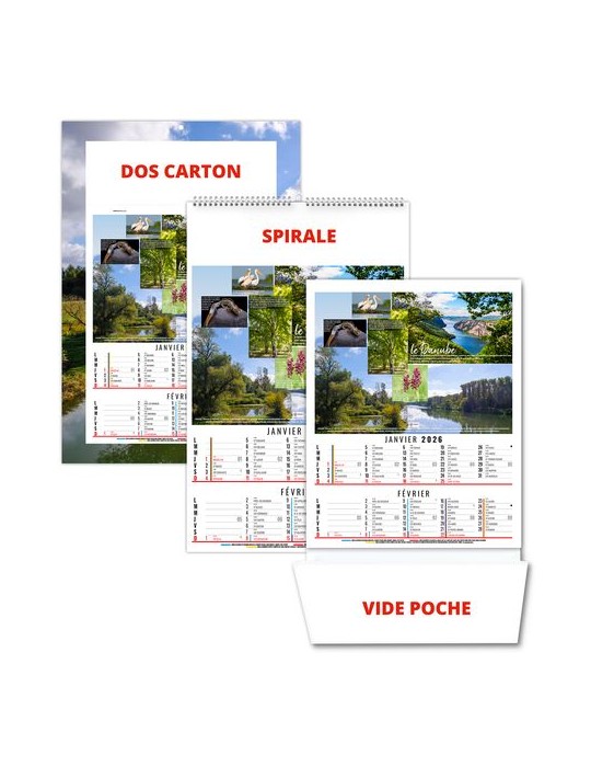 THEO 2026 - 6 FEUILLETS - BLOC SEUL SANS MARQUAGE