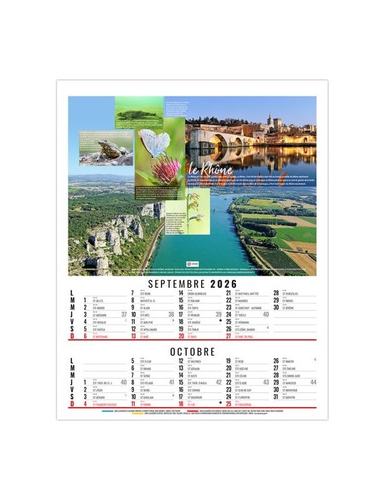 THEO 2026 - 6 FEUILLETS - BLOC SEUL SANS MARQUAGE