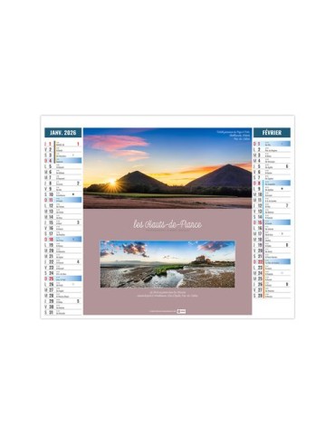 2EN1 - ECHAPPEES 2026 - SMALL 330 x 470 mm - MARQUAGE 1 COULEUR 2