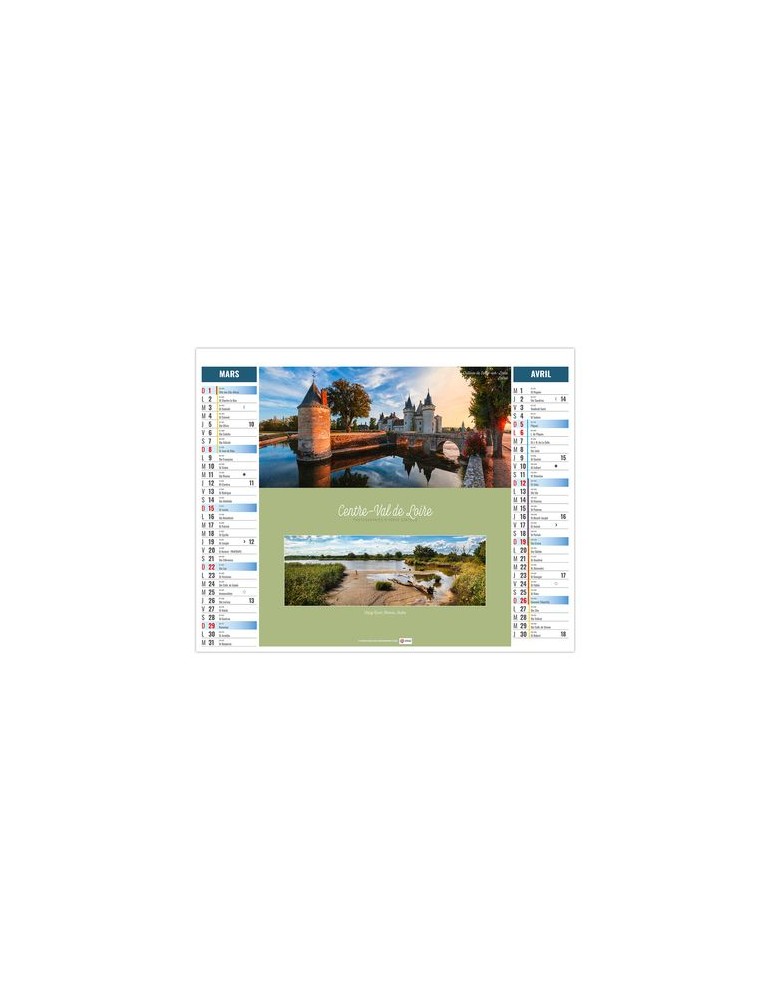 2EN1 - ECHAPPEES 2026 - SMALL 330 x 470 mm - MARQUAGE 1 COULEUR