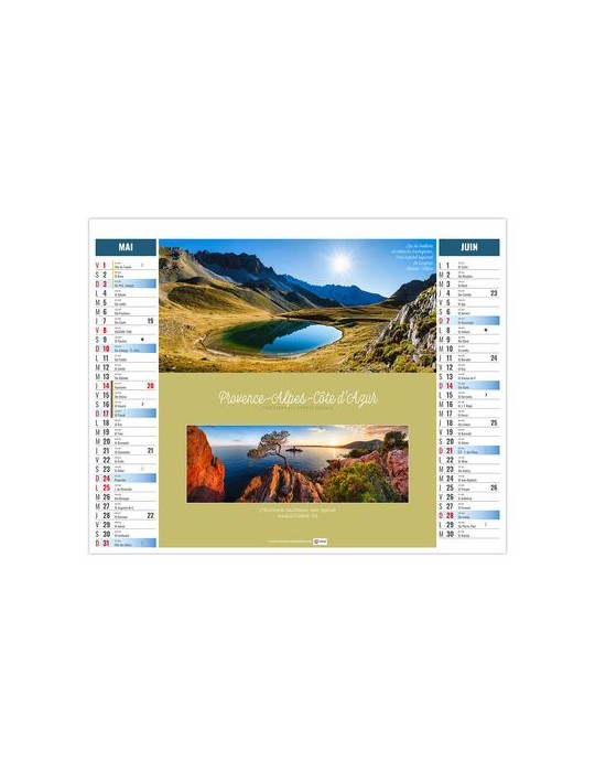 2EN1 - ECHAPPEES 2026 - SMALL 330 x 470 mm - MARQUAGE 1 COULEUR