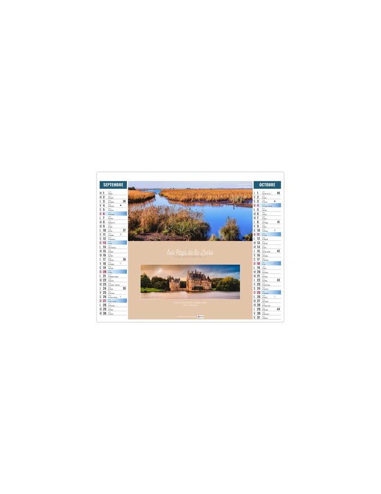 2EN1 - ECHAPPEES 2026 - SMALL 330 x 470 mm - MARQUAGE 1 COULEUR