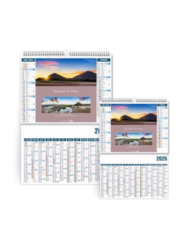 2EN1 - ECHAPPEES 2026 - SMALL 330 x 470 mm - MARQUAGE 1 COULEUR 2