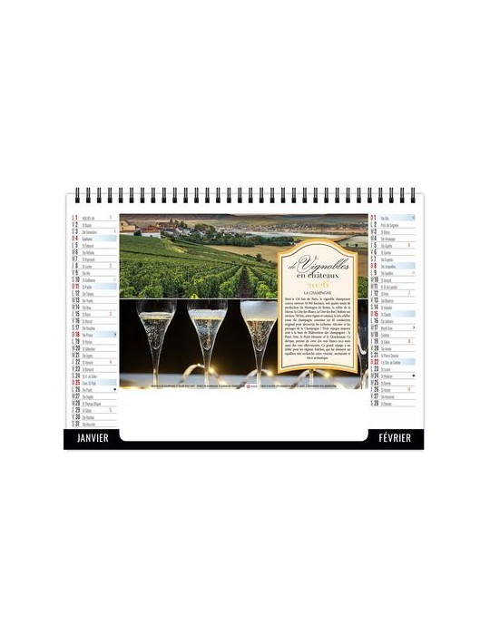 CHEVALET STANDARD 7F - VENDANGE 2026 - QUADRI