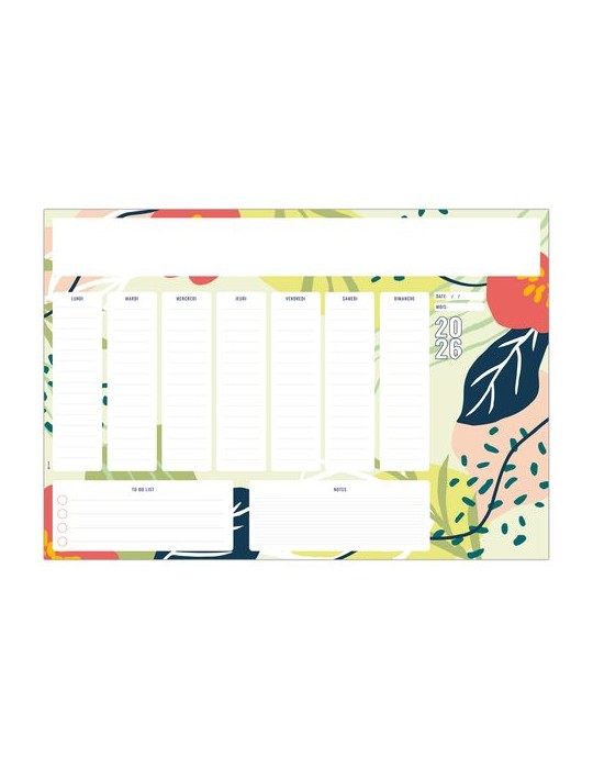 SM ORGANISER 2026 - SM 500 x 350 mm - 25 FEUILLETS