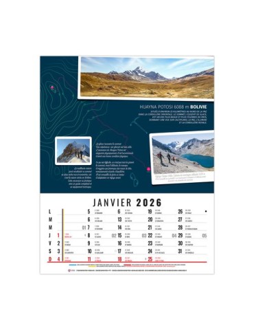 HUBERT 2026 - 12 FEUILLETS - BLOC SEUL SANS MARQUAGE 2