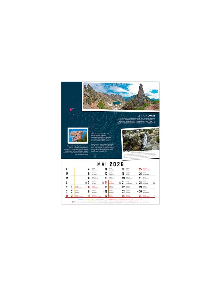 HUBERT 2026 - 12 FEUILLETS - BLOC SEUL SANS MARQUAGE