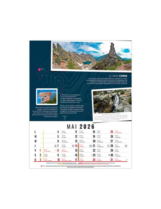 HUBERT 2026 - 12 FEUILLETS - BLOC SEUL SANS MARQUAGE