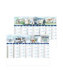 DE TOUTE URGENCE 2026 - MIDI 430 x 335 mm - LEGER 400G - SANS MARQUAGE - 1 TROU EN TETE