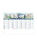 DE TOUTE URGENCE 2026 - MIDI 430 x 335 mm - LEGER 400G - SANS MARQUAGE - 1 TROU EN TETE livraison express 24h 48h