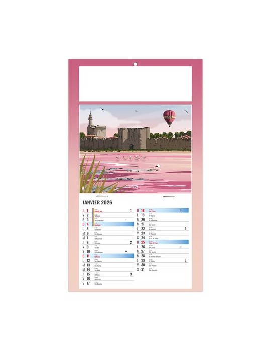 PLAQUE 1 VUE REINE 2026 - DOS CARTON - BLOC B2 - SANS MARQUAGE