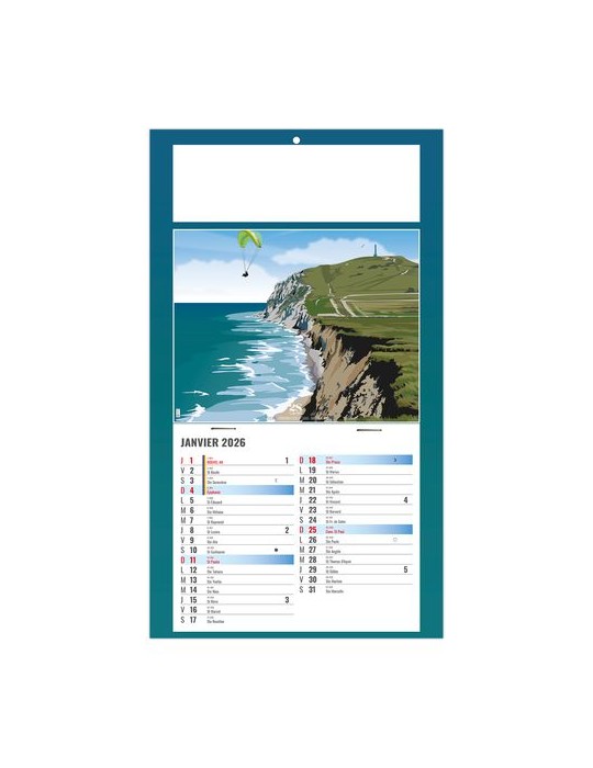 PLAQUE 1 VUE REINE 2026 - DOS CARTON - BLOC B2 - SANS MARQUAGE