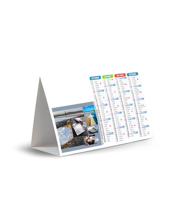 CHEVALET DE COMPTOIR - AROMES 2026 - QUADRI