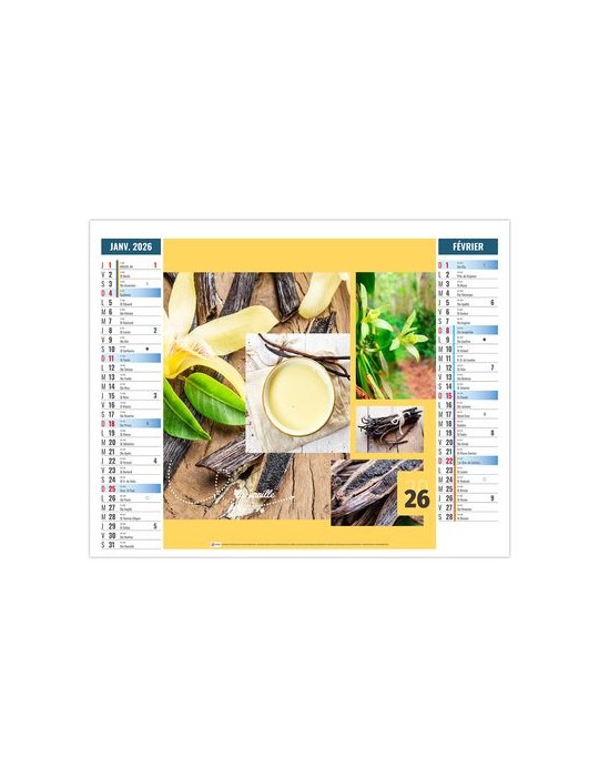 2EN1 - BOUQUET 2026 - SMALL 330 x 470 mm - MARQUAGE 1 COULEUR