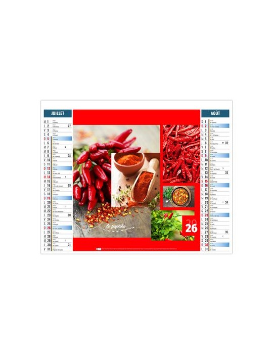 2EN1 - BOUQUET 2026 - SMALL 330 x 470 mm - MARQUAGE 1 COULEUR