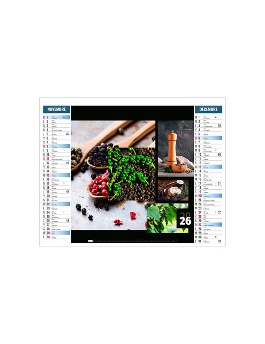 2EN1 - BOUQUET 2026 - SMALL 330 x 470 mm - MARQUAGE 1 COULEUR