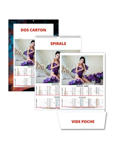 OPHELIE 2026 - 6 FEUILLETS - BLOC SEUL SANS MARQUAGE