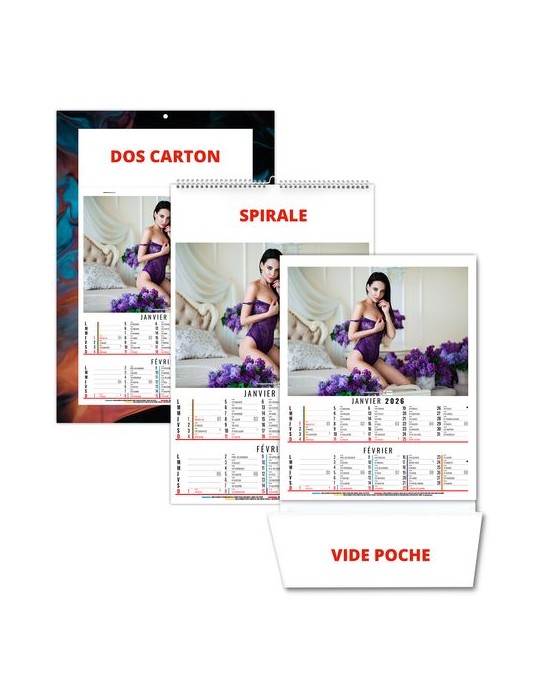 OPHELIE 2026 - 6 FEUILLETS - BLOC SEUL SANS MARQUAGE