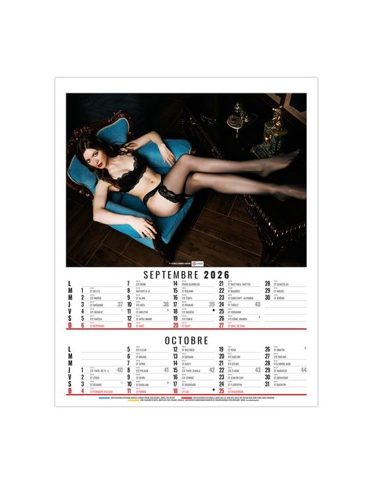 OPHELIE 2026 - 6 FEUILLETS - BLOC SEUL SANS MARQUAGE