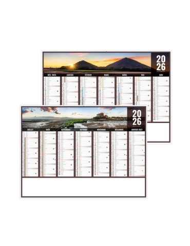 LIBERTE HAUTS DE FRANCE 2026 - MIDI 430 x 335 mm - LEGER 400G - SANS MARQUAGE - 1 TROU EN TETE