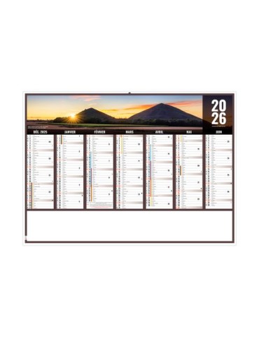 LIBERTE HAUTS DE FRANCE 2026 - MIDI 430 x 335 mm - LEGER 400G - SANS MARQUAGE - 1 TROU EN TETE 2
