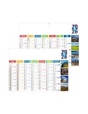 ALEXANDRE 2026 - MIDI 430 x 335 mm - LEGER 400G - SANS MARQUAGE - 1 TROU EN TETE