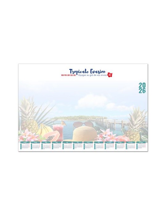 SOUS MAIN CREATION - 600 x 420 mm - 40 FEUILLETS PAPIER OFFSET 80g - ENCOLLAGE EN PIED - DESSOUS CARTON