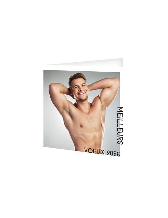 CARTE DE VOEUX - TORSE 2026  AVEC ENVELOPPE - SANS MARQUAGE
