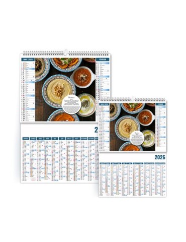 2EN1 - FOODING 2026 - SMALL 330 x 470 mm - MARQUAGE 1 COULEUR 2