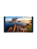 CARTE POSTALE - CARREE 140 x 140 mm - 380G SATIMAT - IMPRESSION QUADRI RECTO SEUL - PELLICULAGE BRILLANT RECTO SEUL objet promot