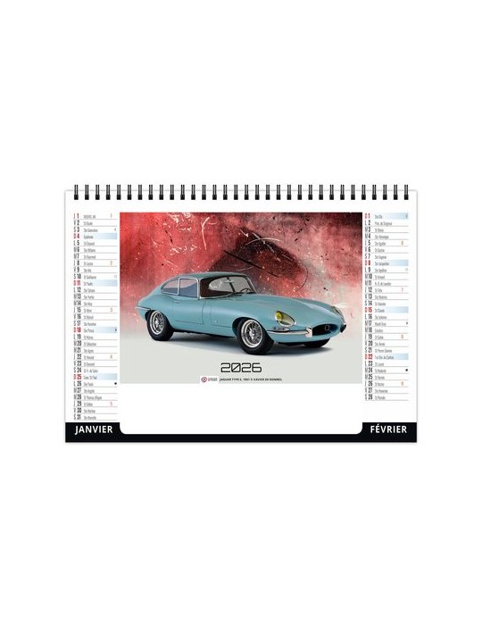 CHEVALET STANDARD 7F - VITESSE 2026 - QUADRI